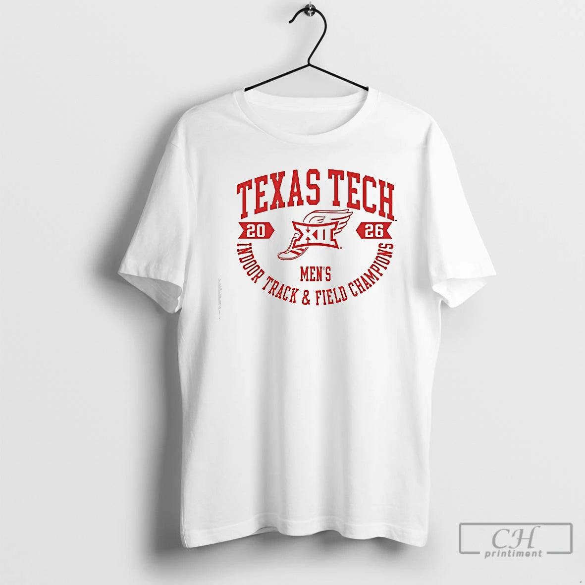 Classic Texas Tech Red Raiders Big 12 2026 Mens Indoor Track Field Champions T Shirts Unisex T-shirt, Sweatshirt, Hoodie, Long Sleeve Tee