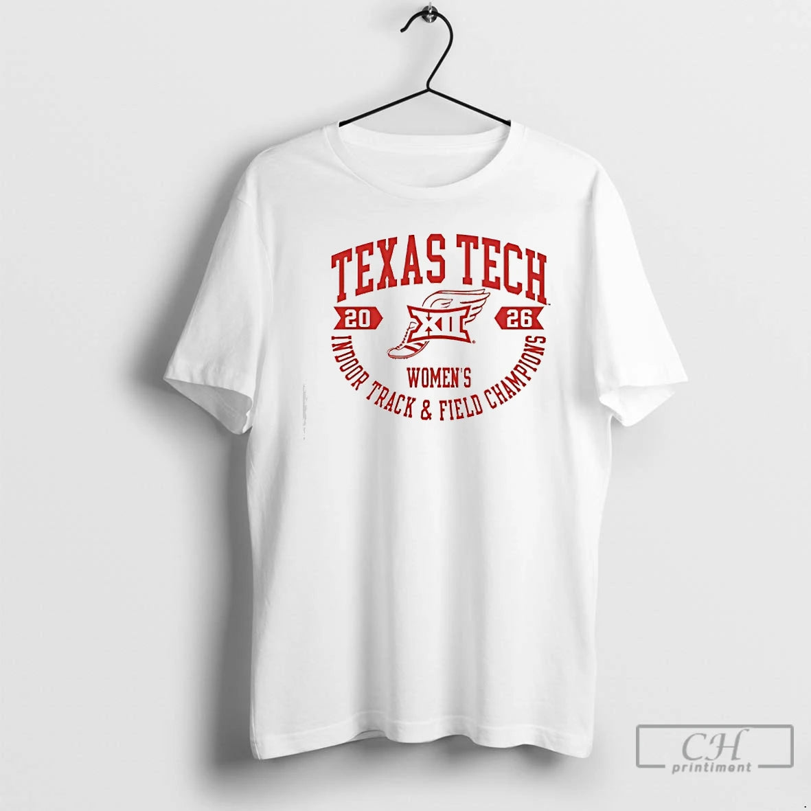 Classic Texas Tech Red Raiders Big 12 2026 Womens Indoor Track Field Champions T Shirts Unisex T-shirt, Sweatshirt, Hoodie, Long Sleeve Tee