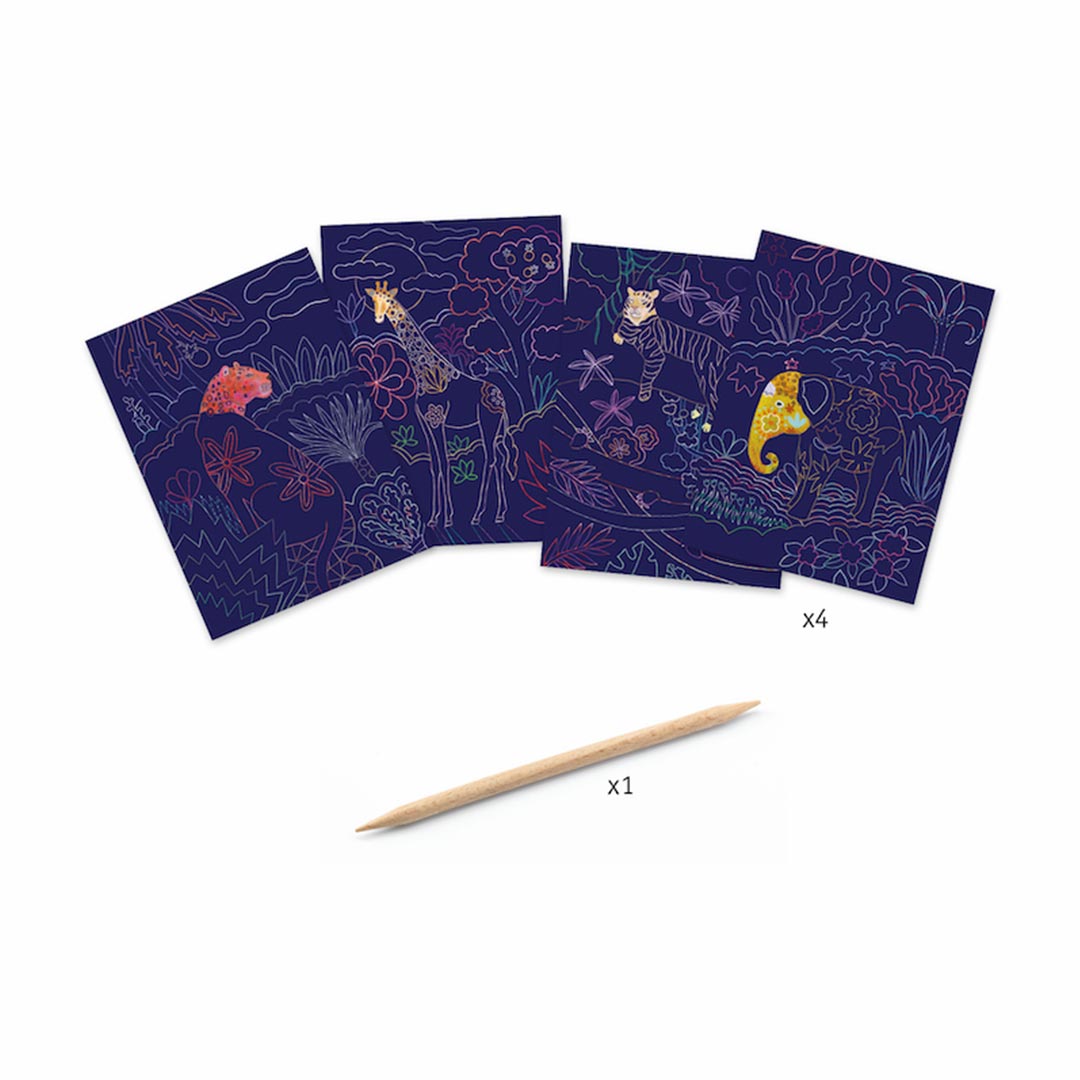 Lush Nature Scratch Cards
