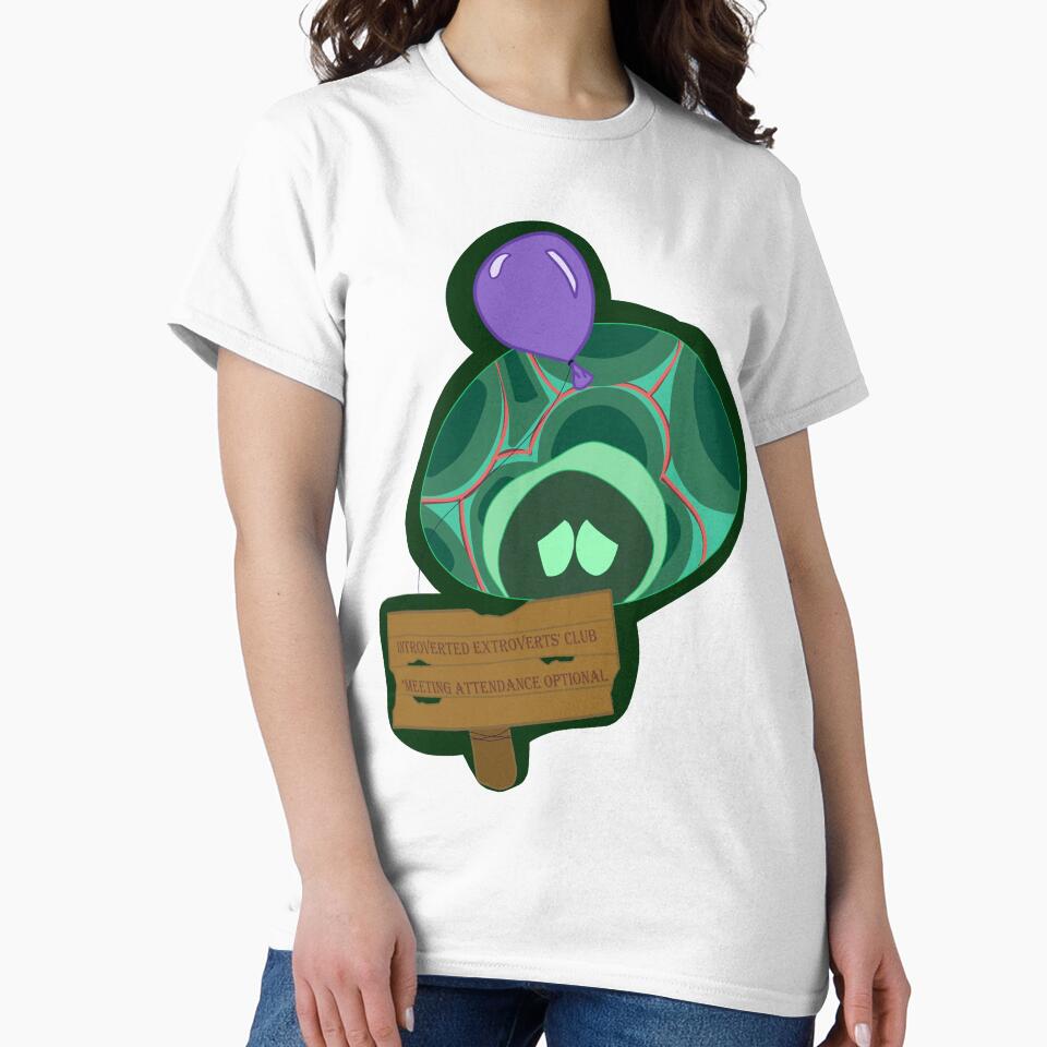 Introverted Extroverts' Club by Ari’s Mossy Outpost Unisex T-shirt, Sweatshirt, Hoodie, Long Sleeve Tee