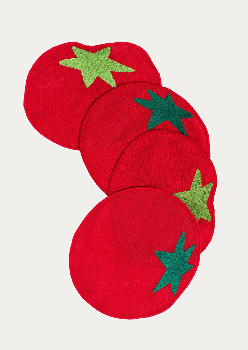 Tomato Cocktail Napkin Set