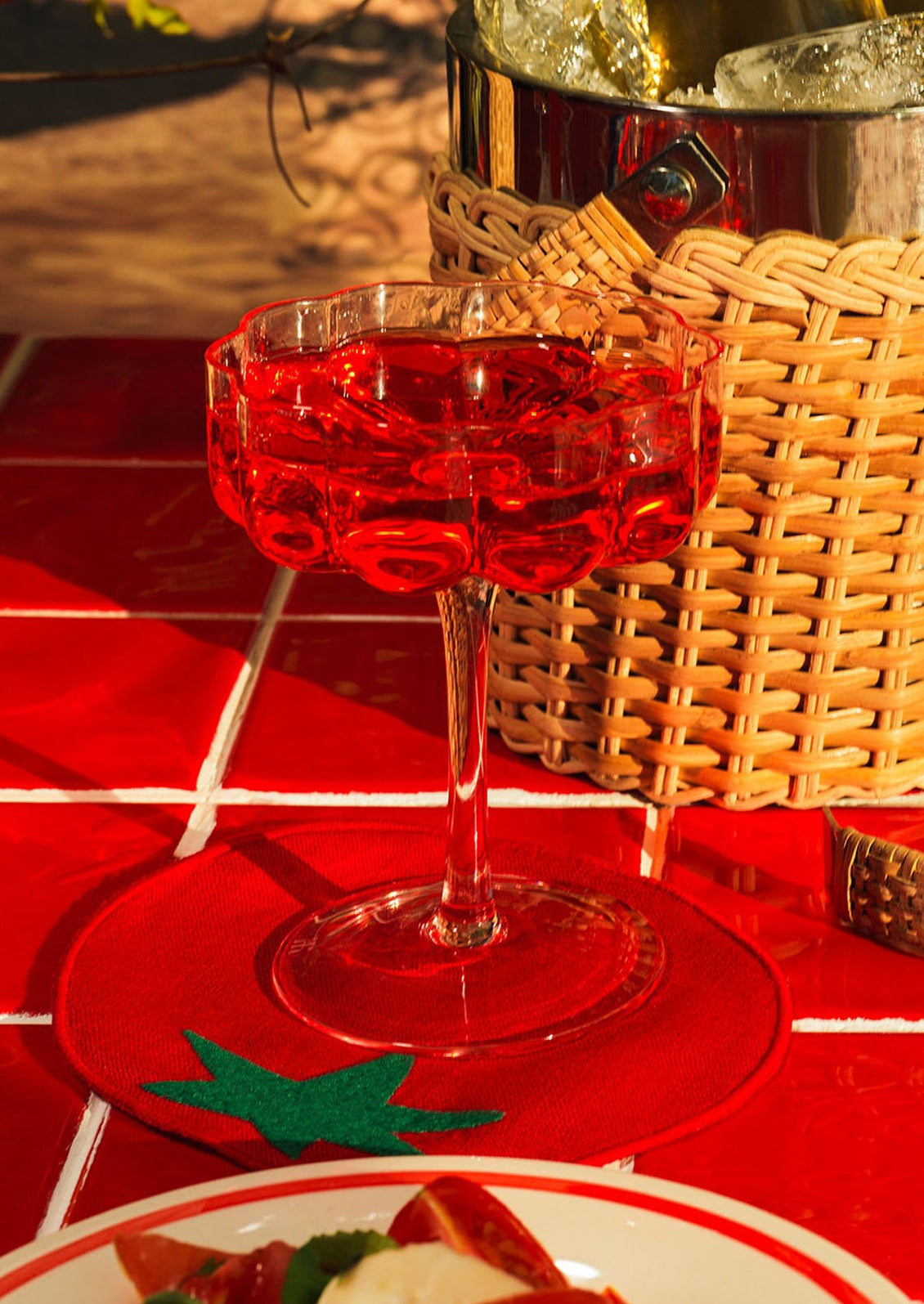 Tomato Cocktail Napkin Set