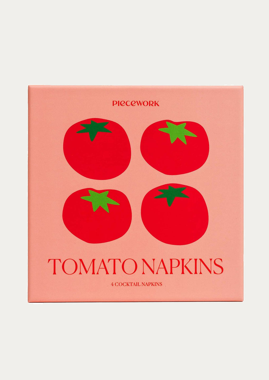 Tomato Cocktail Napkin Set